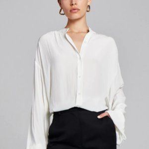 A.L.C. Deagan Top in Coconut White - Size 6 - BRAND NEW with tags